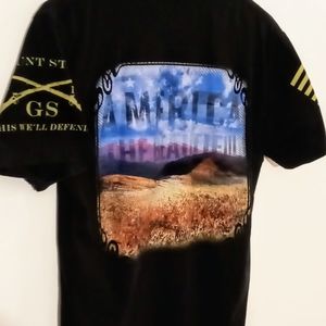 Grunt Style America The Beautiful Size Small Shirt